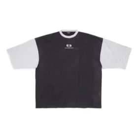 3/4-hihainen logopaita ”Washed Black Heather Grey” 699190TMVC81208