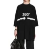 360 Tubular T-paidat Oversized ”Black” 720501TNVD51070