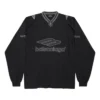 3B Football pitkähihainen V-kaulainen T-paita ”Black Anthracite” 857085TTVQ61066