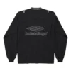 3B Football pitkähihainen V-kaulainen T-paita ”Black Anthracite” 857085TTVQ61066
