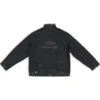 3B Sports Icon -Denim-takki, Large-malli, ”Musta” 704298TBP471029