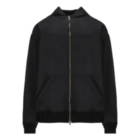 3B Sports Icon -pehmustettu vetoketjuhuppari ”Black” 698867TMO131000
