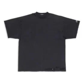 3B Sports Icon Repaired Oversized T-paidat ”Washed Black” 704056TMVA59034