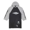 3B Stencil -huppari, raglan-malli, oversized, ”Black” 790403TQVT51083
