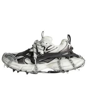 3XL Ski -tennarit ”White Black Mesh” 766033W3XR39710