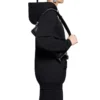 Aakkoskuvioinen pitkähihainen huppari, musta 578135TJVE11034