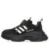 Adidas x Balenciaga Triple S -tennari ”Black” 712764W2ZB21090