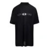 AI-logolla varustettu käännetty ylisuuri T-paita ”Black Faded” 787358TQVJ41569