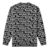 All Over Balenciaga Paris Intarsia -neulepusero ”Black White” 599826T31701070