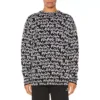 All Over Balenciaga Paris Intarsia -neulepusero ”Black White” 599826T31701070