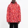 All Over Interlocked BB -huppari ”Red” 594576THV676400