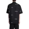 All Over Logo -lyhythihainen paita ”Black White” 681702TOL651070