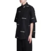 All Over Logo -lyhythihainen paita ”Black White” 681702TOL651070