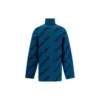 All Over Logo -turtleneck-villapaita ”Petrol Blue” 657402T15672470