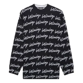 All Over Logo -villapaita ”Black” 625984T31841070 All Over Logo -villapaita ”Black” 625984T31841070