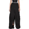 Apron Cargo -housut ja hame ”Black” 748599TKP271000