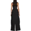 Apron Cargo -housut ja hame ”Black” 748599TKP271000