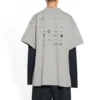 Archives Logos -T-paidat, oversized-malli, ”vaaleanharmaa” 712398TNVQ71342