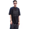 Archives-logot-T-paidat, oversized, ”musta” 712398TNVQ71070