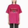 B Authentic Vintage Jersey Oversized T-paidat ”Pink” 694576TMVA95566