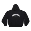 Back Flip Round -huppari, oversized-malli ”Black White” 761458TPVG11070