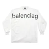 Bal.com Oversized-pitkähihainen T-paita ”White” 739027TOVO19081