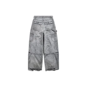 Bal Diagonal Allover -cargohousut ”Light Blue” 767971TDW144979