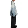 Bal Diagonal Allover Oversized Takit ”Light Blue Japanese Ring Denim” 773616TPW534868