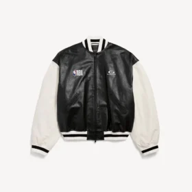 Balenciaga | NBA-yhteistyömalli, varsity-takit, musta/valkoinen
