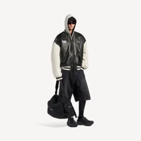 Balenciaga | NBA-yhteistyömalli, varsity-takit, musta/valkoinen