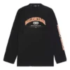 Balenciaga pitkähihainen T-paita ”Musta” 681046TLVJ11074