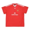 Balenciaga x adidas jalkapallo-T-paita, ylisuuri malli ”Red” 723663TNV136400