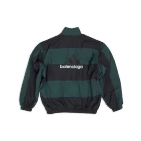 Balenciaga x Adidas käännettävä verryttelytakit ”Black Green” 725294TNO793230