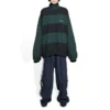 Balenciaga x Adidas käännettävä verryttelytakit ”Black Green” 725294TNO793230
