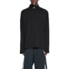 Balenciaga x adidas korkeakauluksinen pitkähihainen T-paita ”Black” 724591TNVP81070