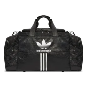 Balenciaga x adidas -kuntosalilaukku ”Black White” 721810210M11091