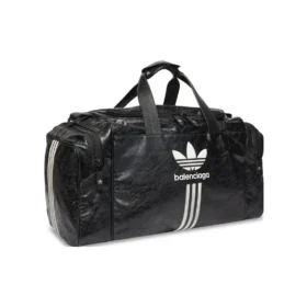 Balenciaga x adidas -kuntosalilaukku ”Black White” 721810210M11091