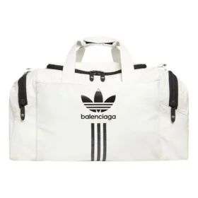 Balenciaga x adidas -kuntosalilaukku ”White Black” 721810210M19160