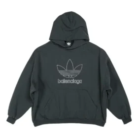 Balenciaga x adidas Logo Oversized-huppari ”Green White” 712396TNVA93775 Balenciaga x adidas Logo Oversized-huppari ”Green White” 712396TNVA93775
