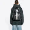 Balenciaga x adidas Logo Oversized-huppari ”Green White” 712396TNVA93775