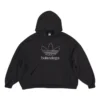 Balenciaga x adidas Logo Oversized Hupparit ”Black White” 712396TNVA91070
