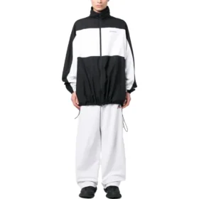 Balenciaga x adidas löysät verryttelyhousut ”White Black Red” 723904TNVP99065 Balenciaga x adidas löysät verryttelyhousut ”White Black Red” 723904TNVP99065