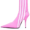 Balenciaga x adidas originals Knife 110 mm -nilkkurit ”Pink” 724073W2ES15090