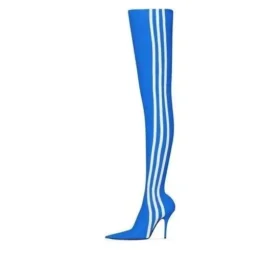 Balenciaga x adidas originals Knife Over The Knee -nilkkurit ”Blue” 724074W2ES14090 Balenciaga x adidas originals Knife Over The Knee -nilkkurit ”Blue” 724074W2ES14090