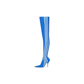 Balenciaga x adidas originals Knife Over The Knee -nilkkurit ”Blue” 724074W2ES14090 Balenciaga x adidas originals Knife Over The Knee -nilkkurit ”Blue” 724074W2ES14090