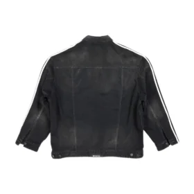 Balenciaga x adidas Oversized-farkkutakki ”Black” 724775TNW541129