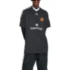 Balenciaga x adidas Oversized-jalkapallopaita ”Black” 723663TNV131000