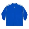 Balenciaga x adidas Oversized-pitkähihainen T-paita ”Blue” 728789TNVA65531