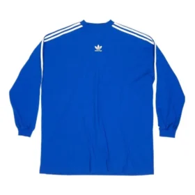 Balenciaga x adidas Oversized-pitkähihainen T-paita ”Blue” 728789TNVA65531 Balenciaga x adidas Oversized-pitkähihainen T-paita ”Blue” 728789TNVA65531