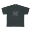 Balenciaga x adidas Oversized-T-paidat ”Green” 723976TNVN83775